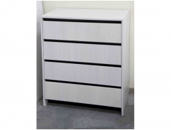 Комод 4 ящика Бостон анкор светлый