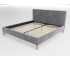 Кровать Линси 1800 серый