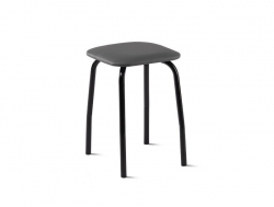 Табурет Кухонный Черный ВИК MARVEL gray (серый)