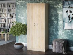 Шкаф двухстворчатый Лофт дуб сонома